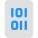 File contains code to program binary file system icon