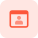 Online user social profile for web login icon