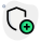 Add a security to the defensive shield icon