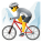 persona-bicicleta de montaña icon