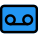 Voicemail audio message icon