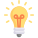 Bulb idea icon