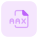 AAX file extension is file format associated to the audible enhanced audiobook icon