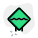 Rough road ahead with multiple bumps traffic board icon