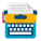 Typewriter icon