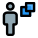 Copy function of user handling computer layout icon