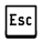 Esc icon