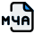 M4A is a file extension for an audio file encoded with advanced audio coding AAC icon