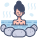 Woman in Onsen icon