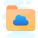carpeta en la nube icon