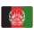 bandiera dell'Afghanistan arrotondata icon