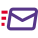 Express mail delivery icon