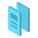 折叠小册子 icon