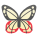Parantica Sita Butterfly icon