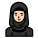 muslim-muslim woman-dress-abaya-hijab-user-avatar icon