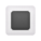 白色方形按钮表情符号 icon
