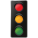 semáforo vertical icon