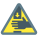 Warning Crushing Of Hands icon