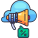 Cloud Marketing icon