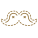 English Mustache icon