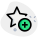 Add a rating star to give feedback online icon