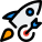 Aim rocket to reach new speed performance icon