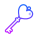 Heart Key icon