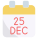 25 December icon