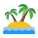 isla en el agua icon