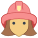 소방관 여성 icon