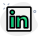 LinkedIN - IN logo used for professional networking, icon