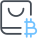 Einkaufen mit Bitcoin icon