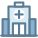 Health clinic icon