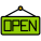 Open icon