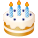 Эмодзи именинный торт icon