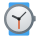 Relojes Vista de frente Filled icon