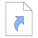 File di collegamento simbolico (symlink) icon