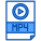 Mp4 icon