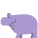 Hippopotamus icon