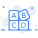 Blocs alphabet icon
