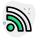 RSS a type of web feed allows users and applications to access updates icon