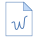 Word File icon