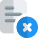 Delete document from company digital file system icon