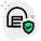 Digital secure warehouse portal for storage and material handling icon