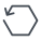 rechargement hexagonal icon