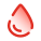 혈액 방울 icon