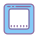 Piazza arrotondata icon