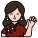 woman-avatar-Chinese-Cheongsam-hello-gesture-traditional icon