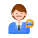 Salesman icon