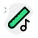 Melodious sound player by a long flute icon